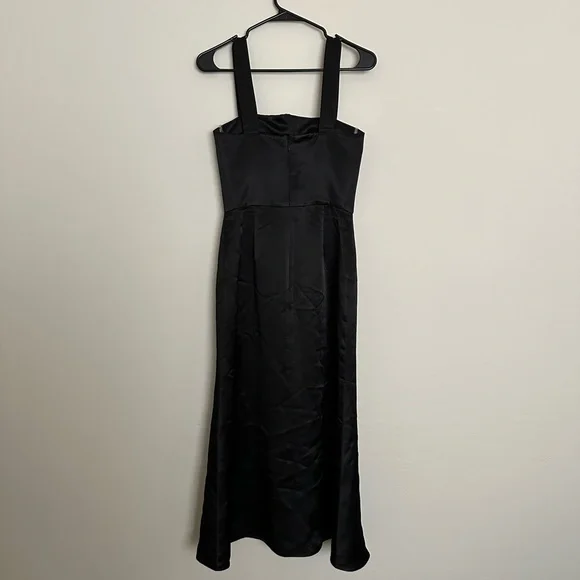 Post Meridiem Midi Dress with Straight Corset